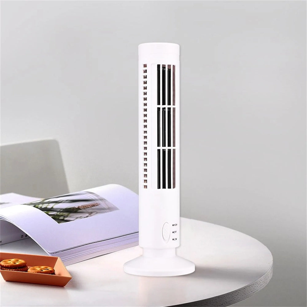 Bladeless Fan Tower Electric Fan Vertical Electric Fan Bladeless Standing Fan for Bedroom Household Necessities Summer Gifts