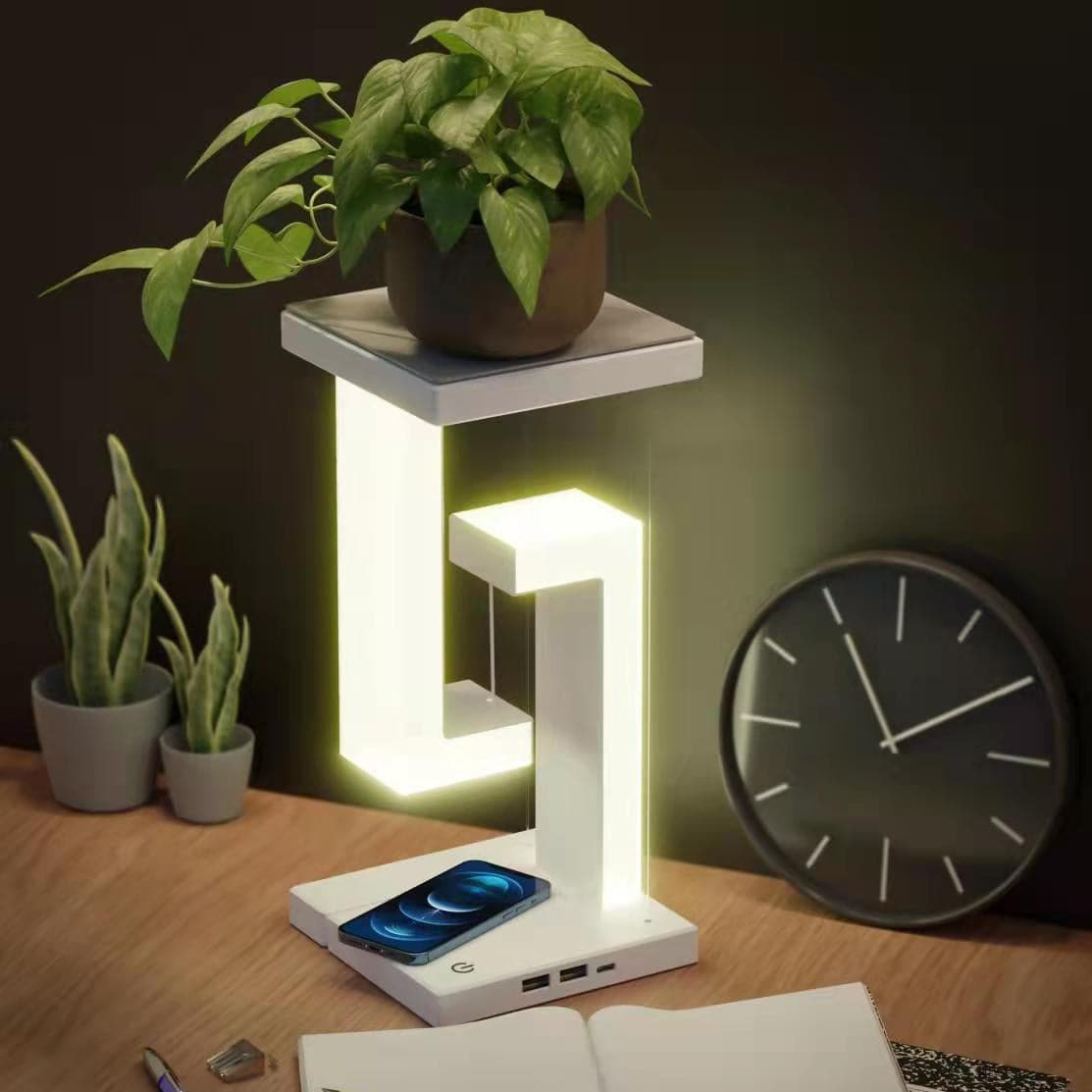 Creative Wireless Charging Lamp