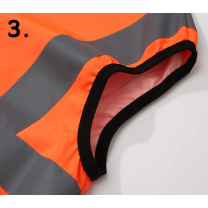 Cooling Vest with Fan Air Conditioned Clothing Sleeveless Cooling Jacket Outdoor Working Reflective Vest Custom Logo