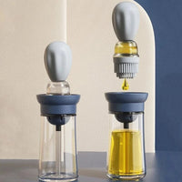 Multi-function Oil Dispenser with Silicone Brush