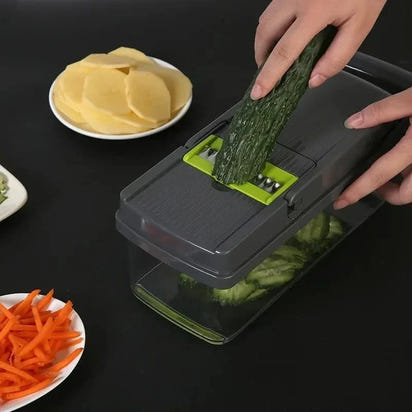 Multifunctional Vegetable Slicer Cutter Shredders Slicer With Basket