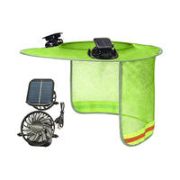 Solar-Powered Safety Helmet with Sun-Protective Breathable Construction, 360° Airflow, Waterproof Design, Easy Installation, Lightweight for Outdoor Work