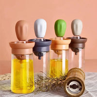 Multi-function Oil Dispenser with Silicone Brush